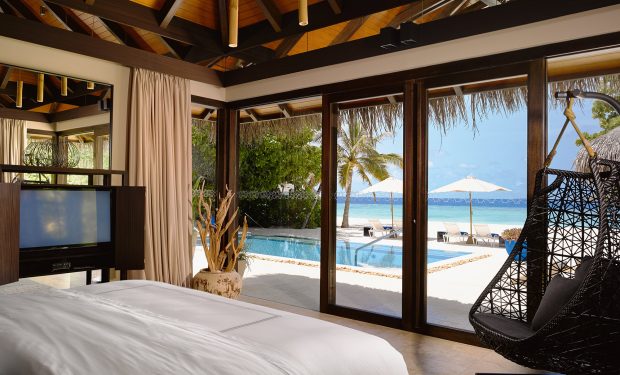 12 Deluxe Beach Pool Villa Bedroom